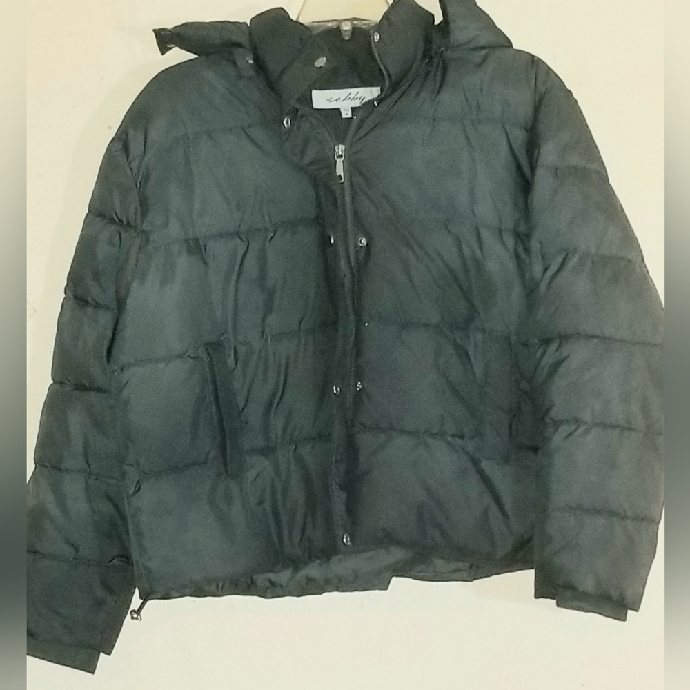 Womens Winter Puffer Coat- Forest Green